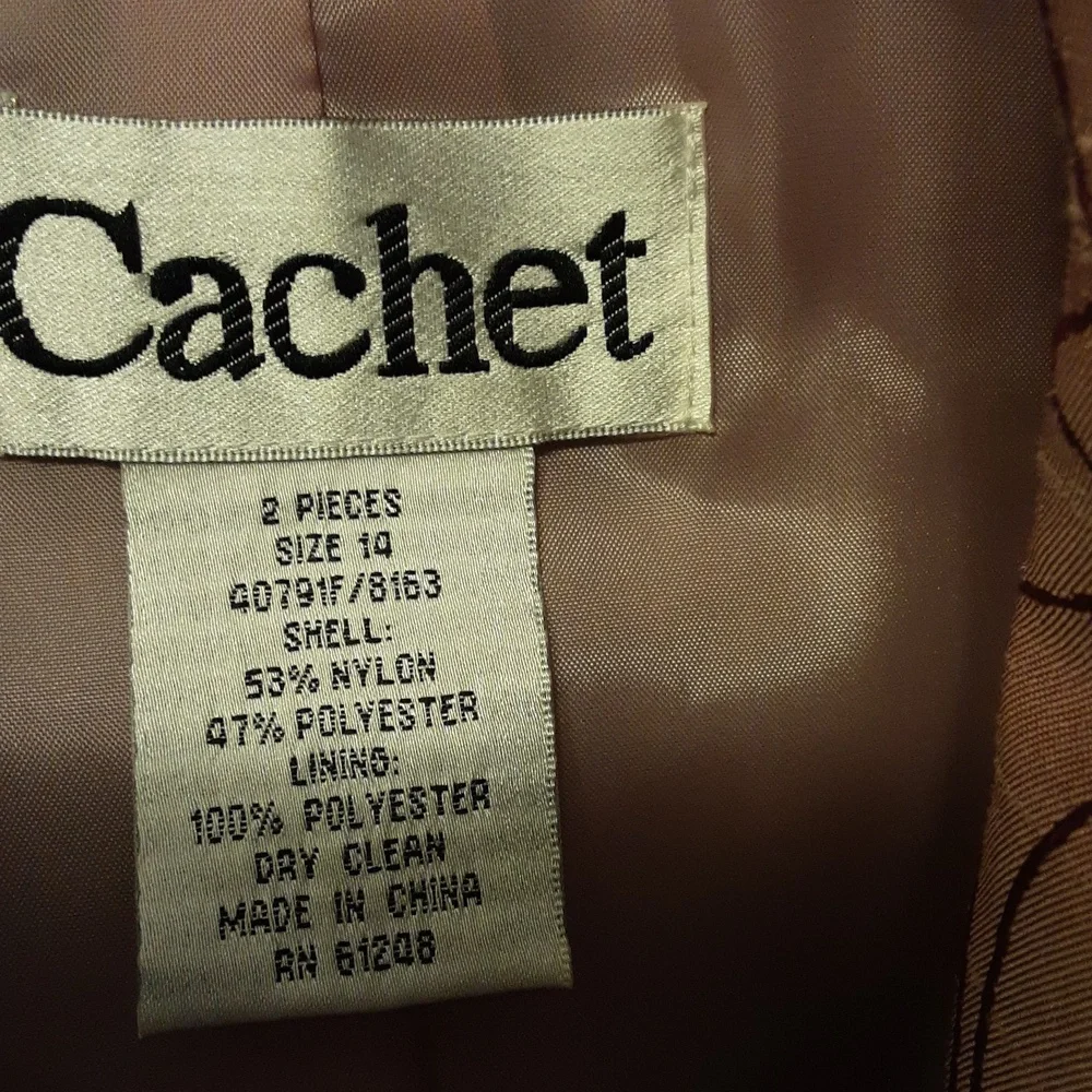 Cachet Violet Lustre Blazer and Dress (TALL) Set - Picture 4 of 11